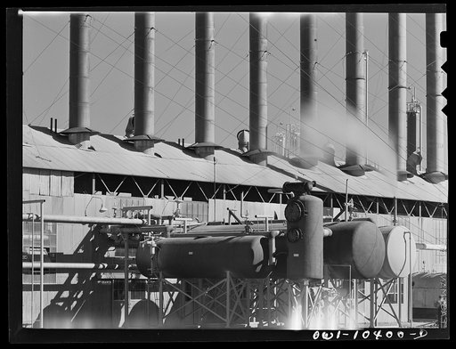 Untitled photo, possibly related to: Gasoline plant