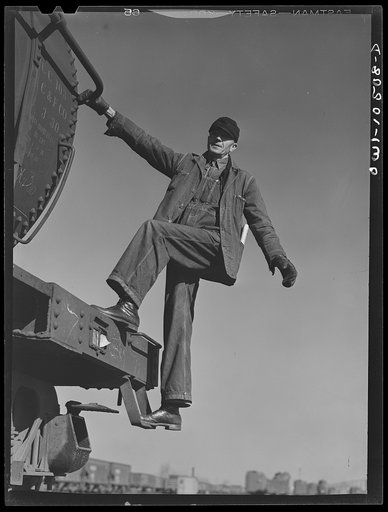 Chicago, Illinois. E. A. Morgan, of Harvey, Illinois, freight conductor in the Illinois Central Railroad