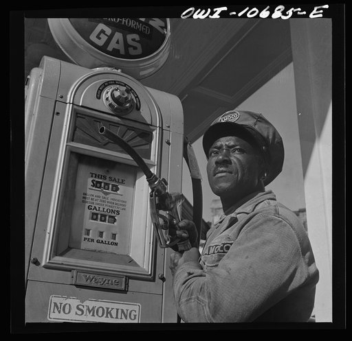 Washington, D.C. Negro mechanic for the Amoco oil company