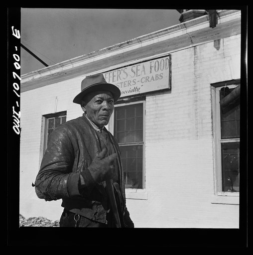 Untitled photo, possibly related to: Washington, D.C. Dock worker