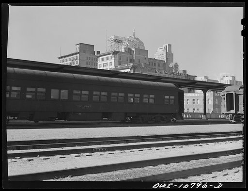 Untitled photo, possibly related to: Oklahoma City, Oklahoma. Skyline