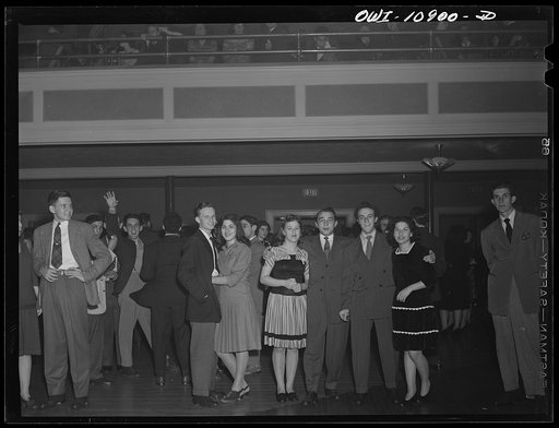 Lancaster, Pennsylvania. Company dance given in Moose Hall by employees of the Hamilton Watch Company so that new employees might get acquainted