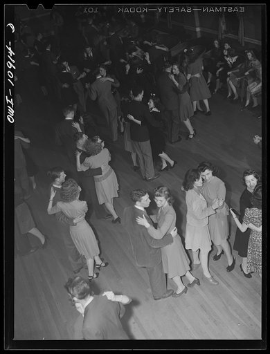 Lancaster, Pennsylvania. Company dance given in Moose Hall by employees of the Hamilton Watch Company so that new employees might get acquainted
