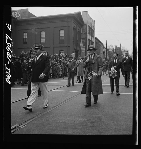 Lancaster, Pennsylvania. Armistice Day parade