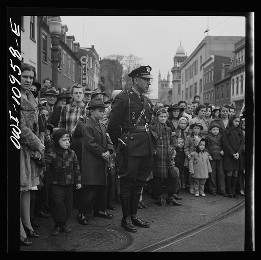 Lancaster, Pennsylvania. Armistice Day parade