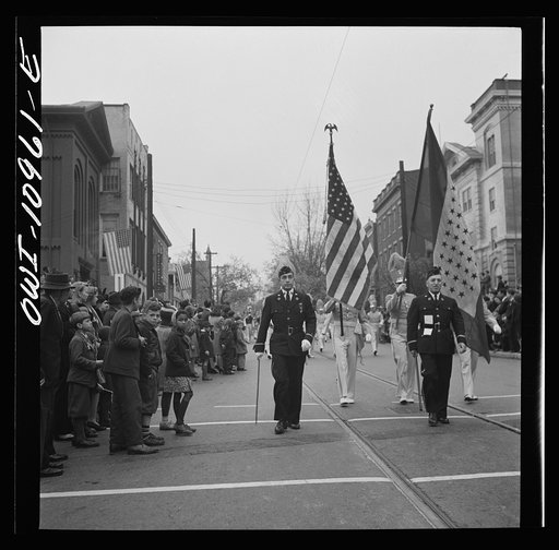 Lancaster, Pennsylvania. Armistice Day parade