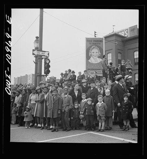Untitled photo, possibly related to: Lancaster, Pennsylvania. Armistice Day parade