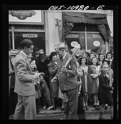 Lancaster, Pennsylvania. Armistice Day parade