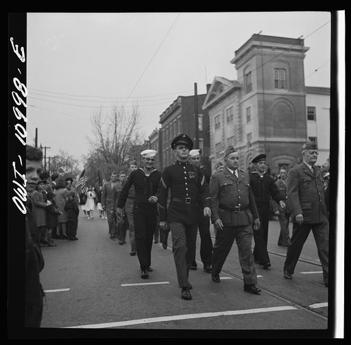 Lancaster, Pennsylvania. Armistice Day parade