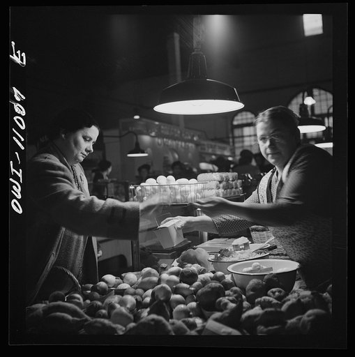 Untitled photo, possibly related to: Central Market, Lancaster, Pennsylvania