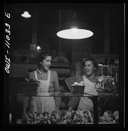 Untitled photo, possibly related to: Central Market, Lancaster, Pennsylvania