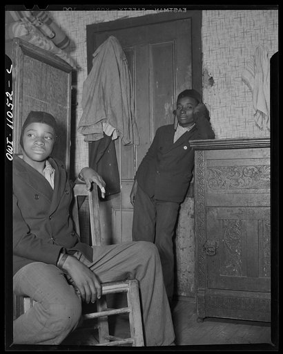 Washington (southwest section), D.C. Two brothers in a one-room flat