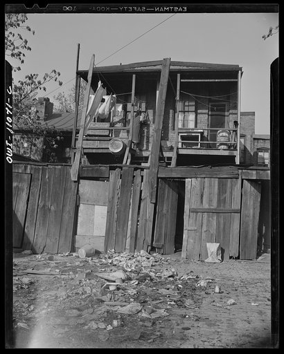 Untitled photo, possibly related to: Washington (southwest section), D.C. Negro home
