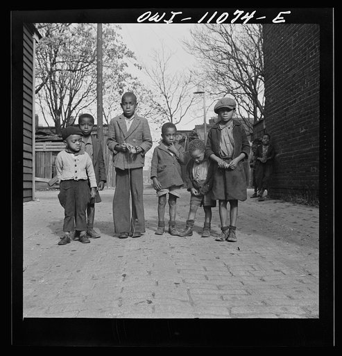 Washington (southwest section), D.C. Neighborhood children