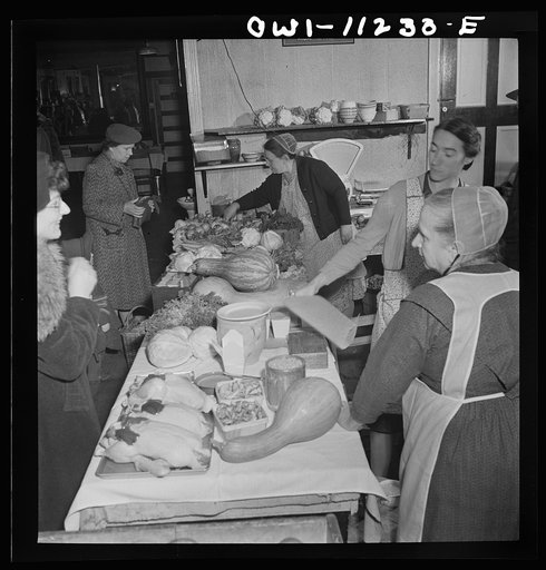 Lititz, Pennsylvania. Farmers' market. Many of the farmers are Mennonites