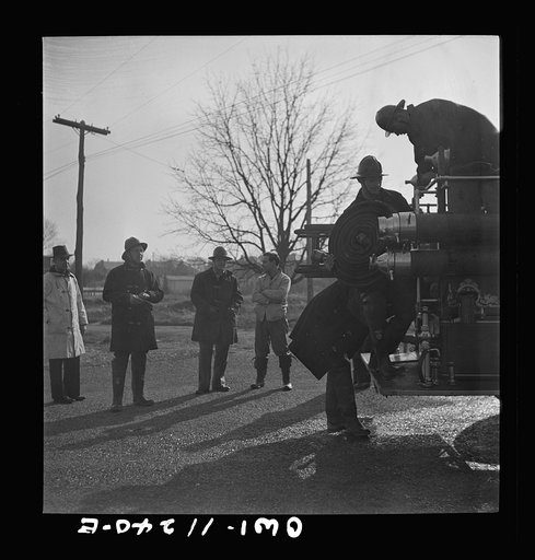 Lititz, Pennsylvania. During an air raid drill, the fire department was also called out