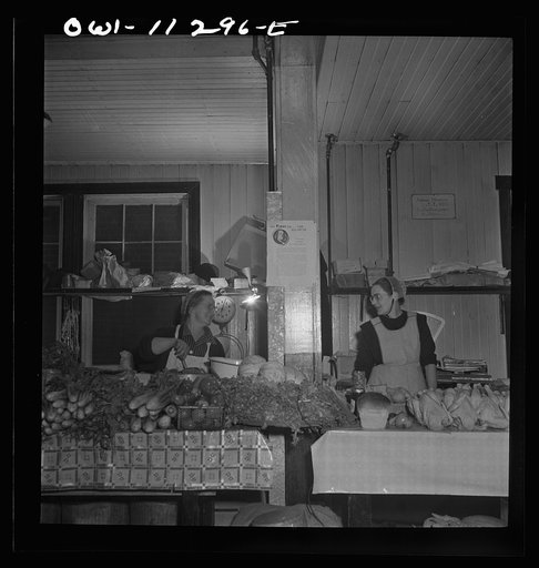 Untitled photo, possibly related to: Lititz, Pennsylvania. Farmer's market
