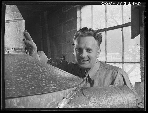 Lititz, Pennsylvania. Morris Kreider, owner of a hardware store and machine shop which now makes small parts for nearby defense plants