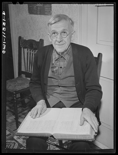 Lititz, Pennsylvania. Walter Miller, superintendent of Lititz water works for the past forty-three years