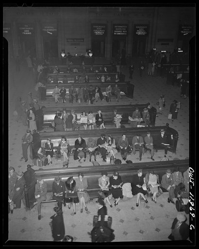 Untitled photo, possibly related to: Washington, D.C. Interior of the Union Station