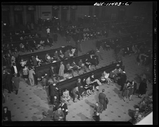 Untitled photo, possibly related to: Washington, D.C. Interior of the Union Station