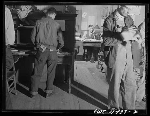 Untitled photo, possibly related to: Amarillo, Texas. Yardmaster of the Santa Fe Railroad