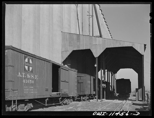 Amarillo, Texas. Grain elevator