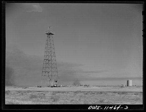 Sunray, Texas (vicinity). Well on the pump
