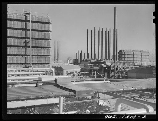 Phillips gasoline plant. Borger, Texas