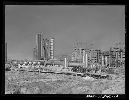 Phillips gasoline plant. Borger, Texas
