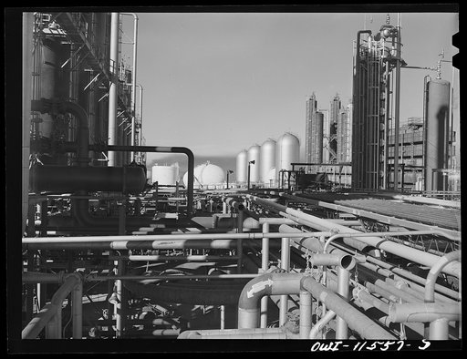 Phillips gasoline plant. Borger, Texas