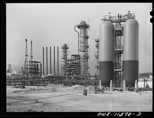 Phillips refinery. Borger, Texas