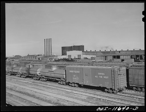 Amarillo, Texas. Railroad yards