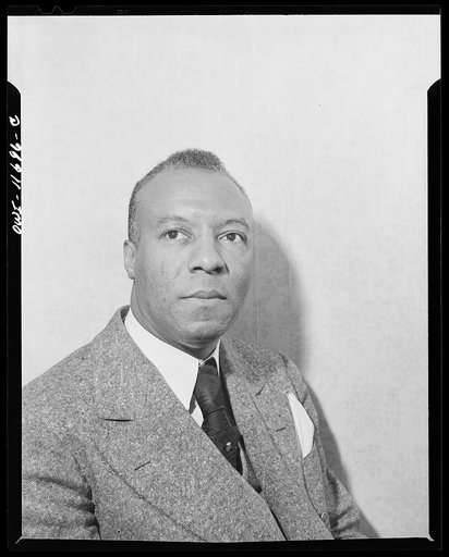 Washington, D.C. Portrait of A. Philip Randolph, labor leader