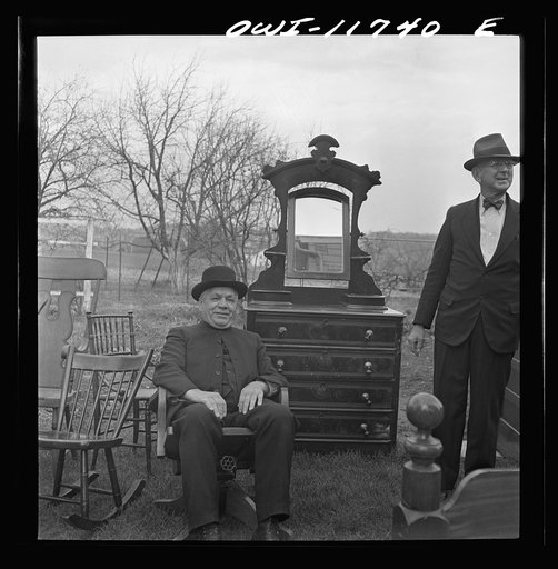 Lititz, Pennsylvania. Bidders at a public sale