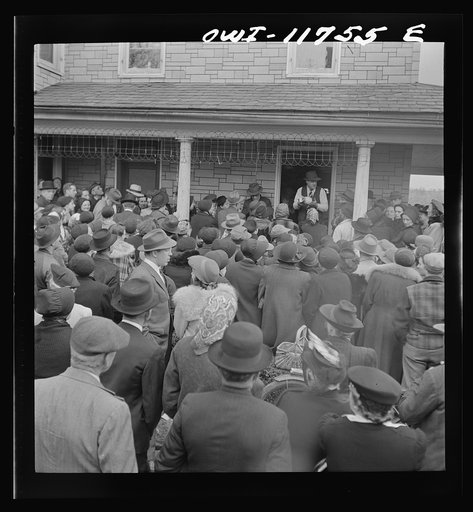 Untitled photo, possibly related to: Lititz, Pennsylvania. Public sale of house and property