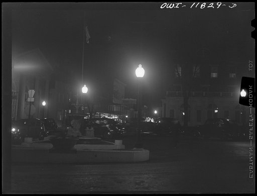 Untitled photo, possibly related to: Lititz, Pennsylvania. Fountain at Central Square where Main and Broad Street meet