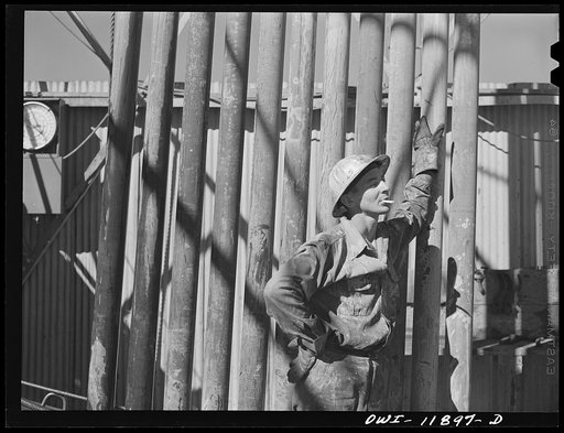 Andrews County, Texas. Roughneck