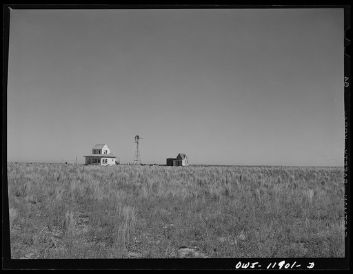 Gaines County, Texas. Farmstead