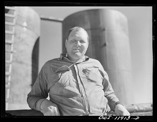 Andrews County, Texas. Oil driller