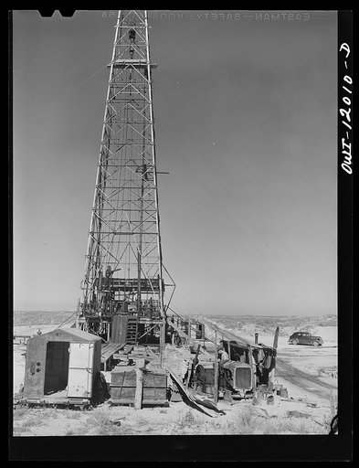 Andrews County, Texas. Drilling well