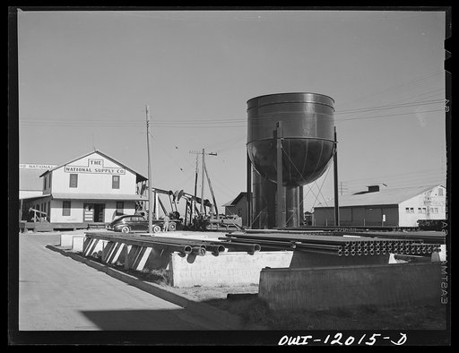 Odessa, Texas. Oil well supply company
