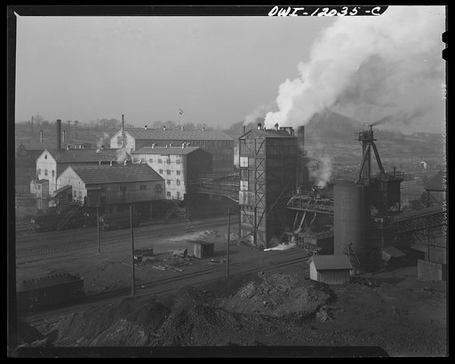 Pittsburgh, Pennsylvania (vicinity). Champion no. 1 coal cleaning plant