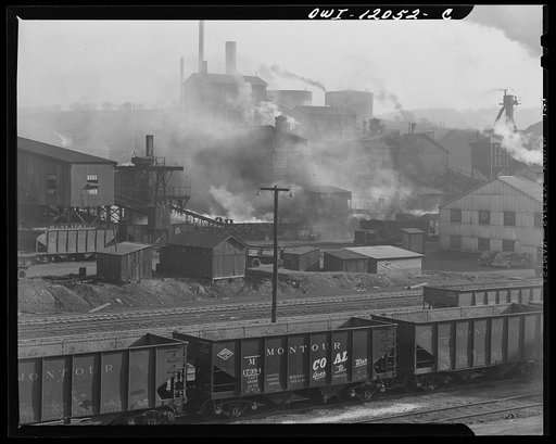 Pittsburgh, Pennsylvania (vicinity). Champion no. 1 coal cleaning plant