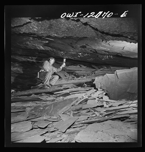 Pittsburgh, Pennsylvania (vicinity). Montour no. 4 mine of the Pittsburgh Coal Company. Testing for gas