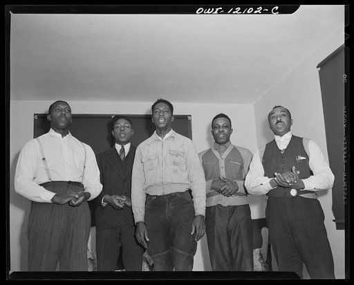 Washington, D.C.(?) A group of singers