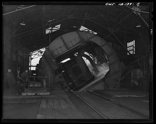 Pittsburgh, Pennsylvania (vicinity). Montour no. 4 of the Pittsburgh Coal Company. Rotary dump which empties coal cars