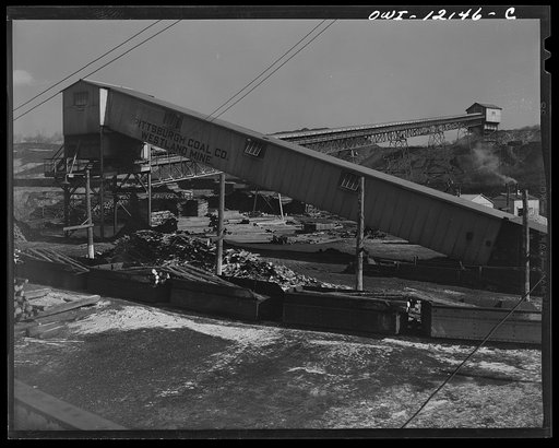 Pittsburgh, Pennsylvania (vicinity). Westland coal mine