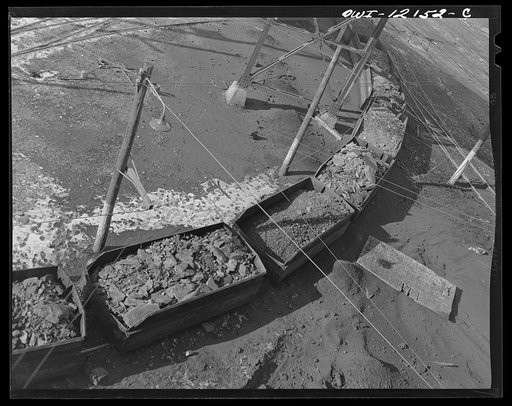 Pittsburgh, Pennsylvania (vicinity). Westland coal mine