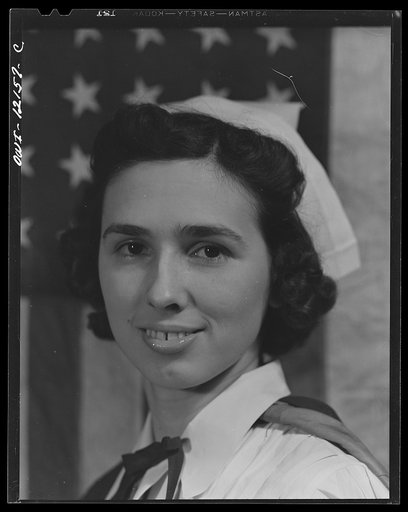Untitled photo, possibly related to: Pittsburgh, Pennsylvania (vicinity). Montour no. 4 mine of the Pittsburgh Coal Company. Miner's wife, who is an Office of Civilian Defense first aid nurse